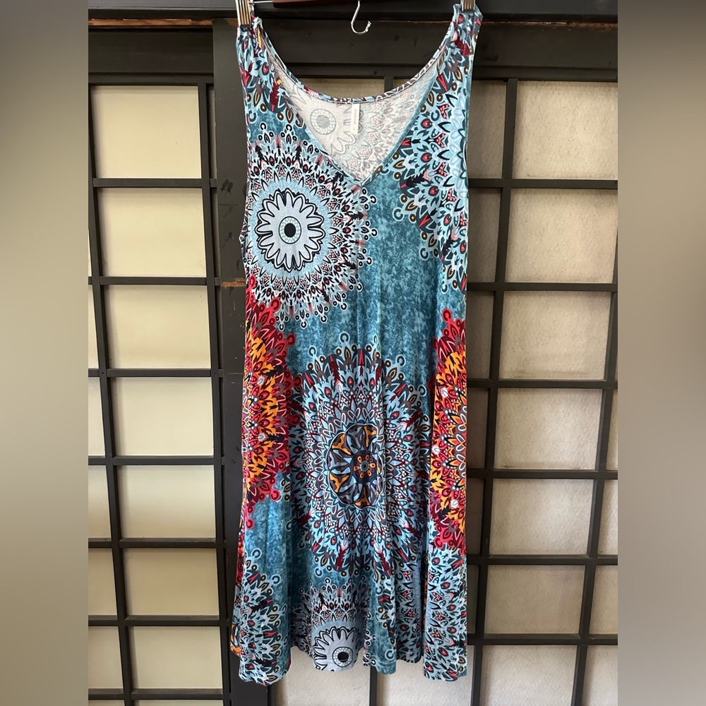 Colorful Tank Dress
